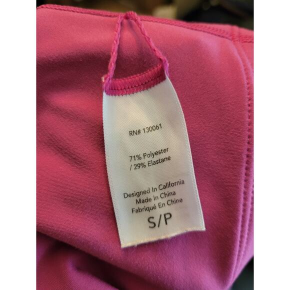 L Space Active Twist of Fate‎ Sports Bra Women's Small Fuschia Athleisure Gym - Picture 9 of 13